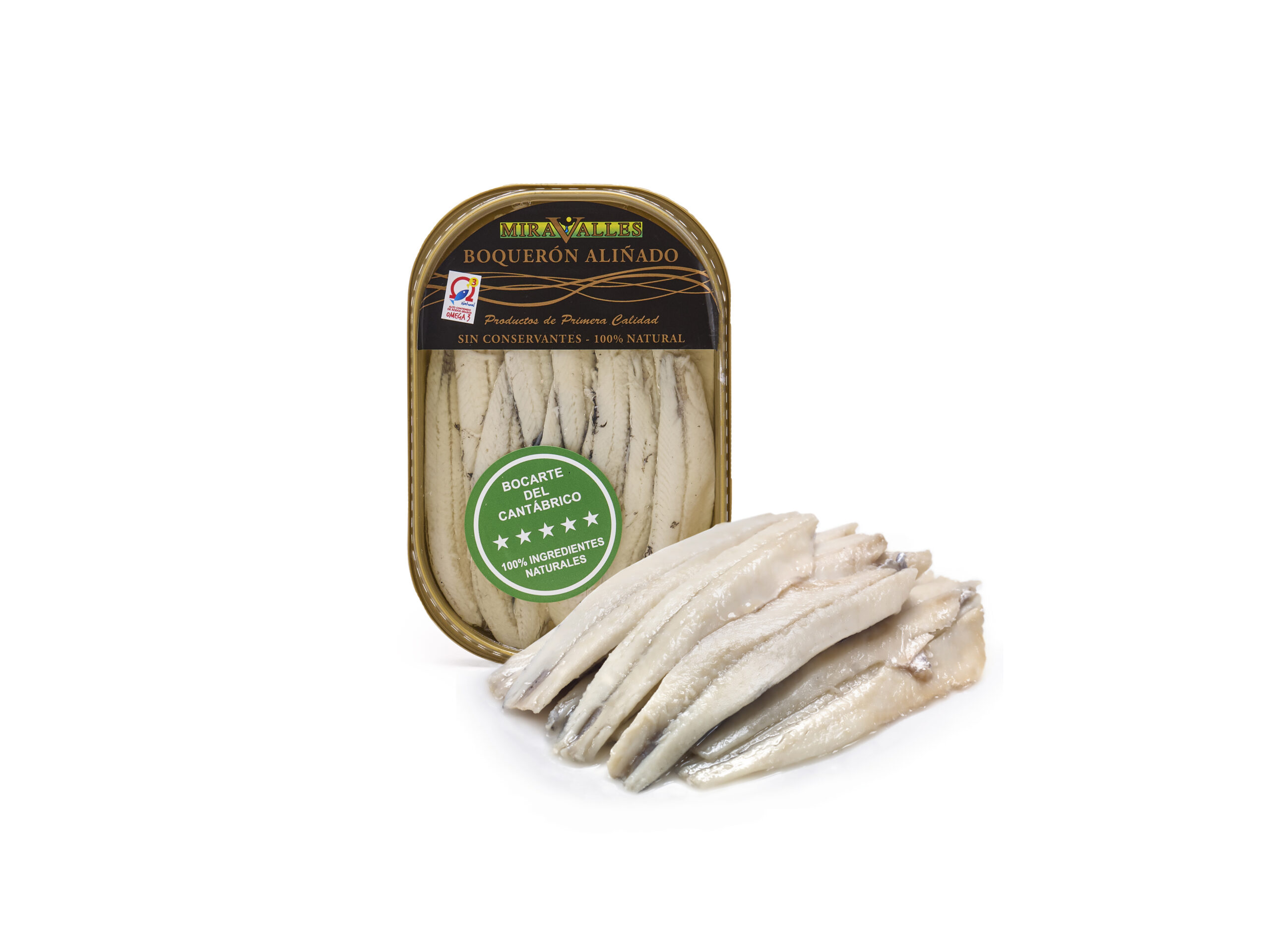 Boquerón en aceite de oliva y vinagre GOURMET 100/140g