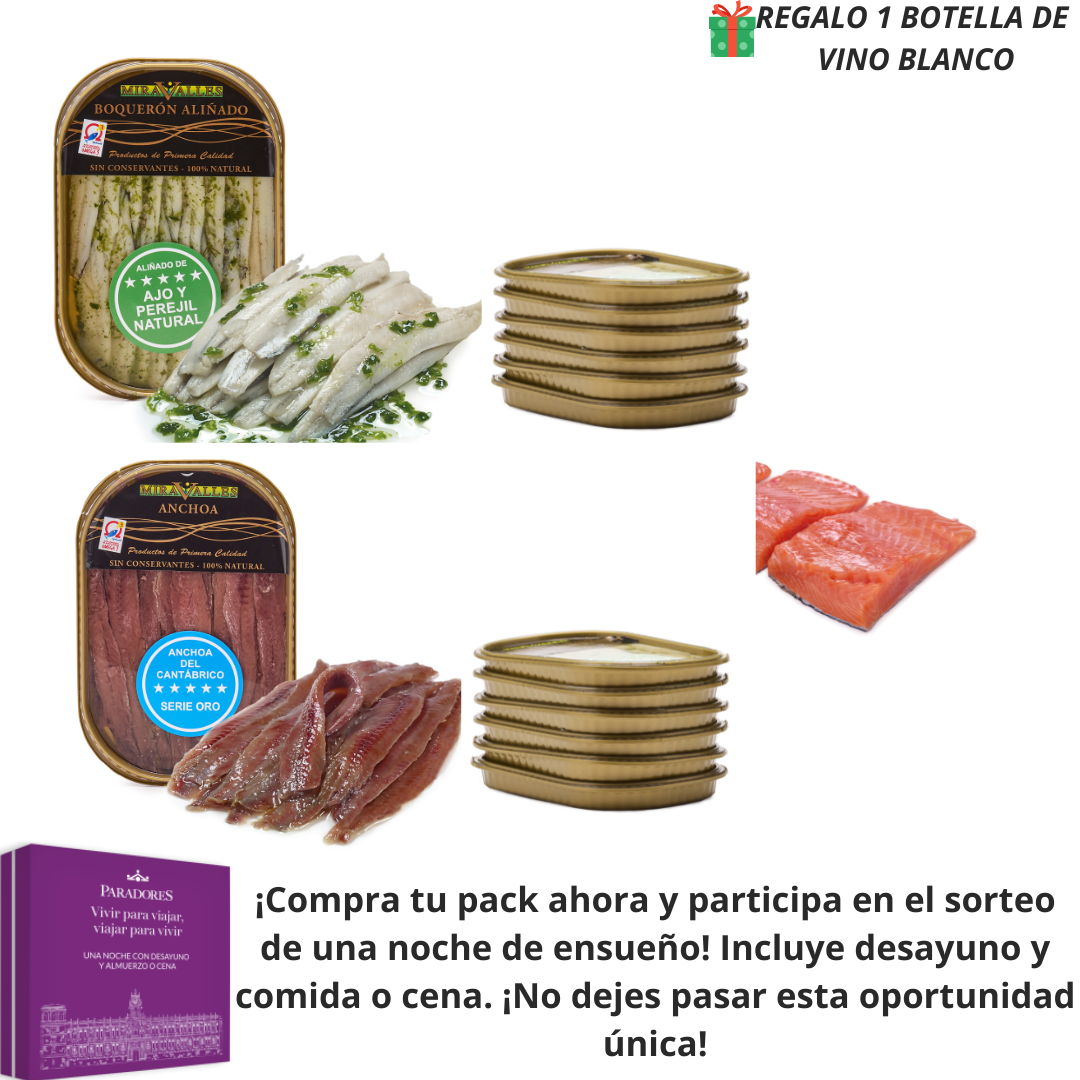 Pack Boquerón y Anchoa del cantábrico