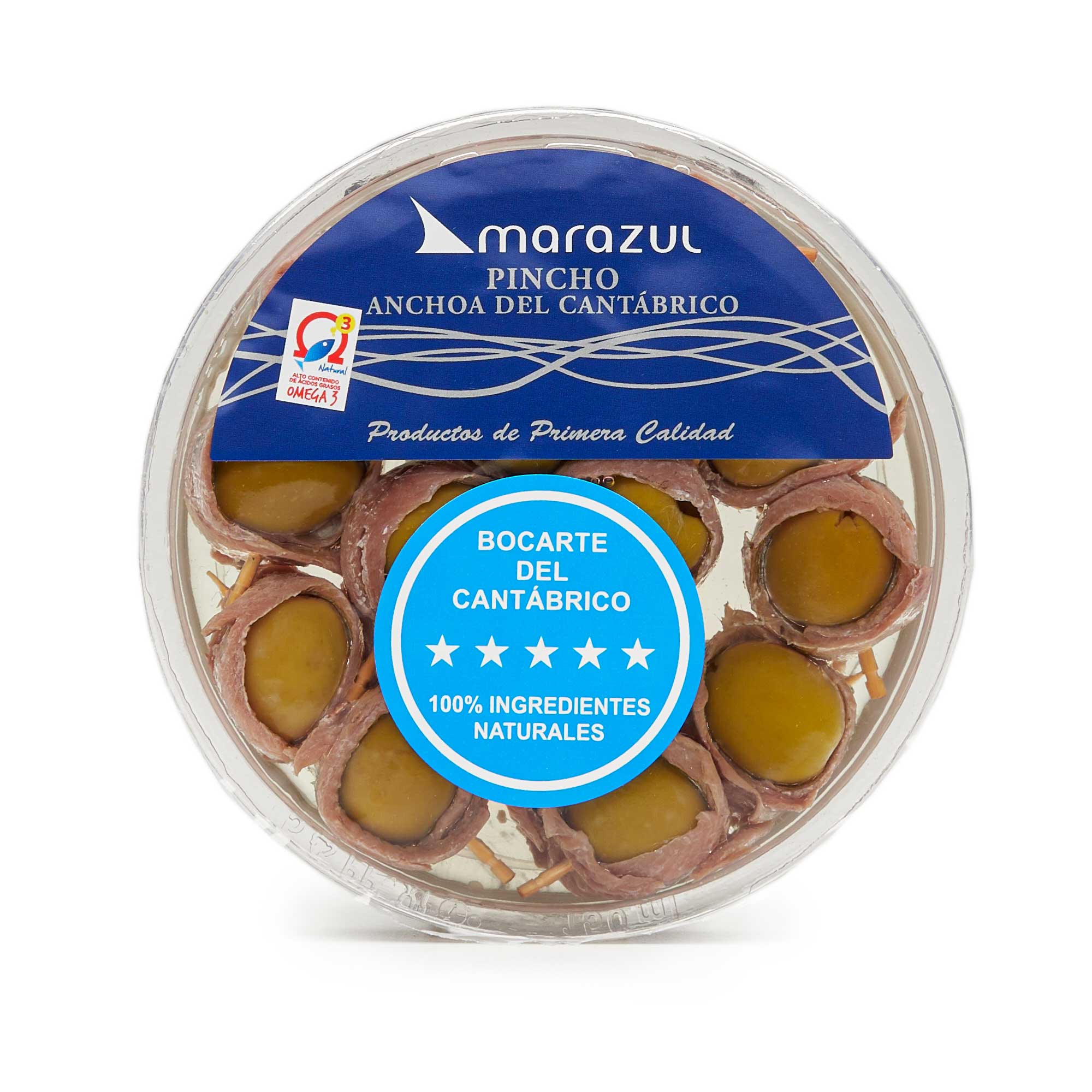 Pincho de anchoa del cantábrico